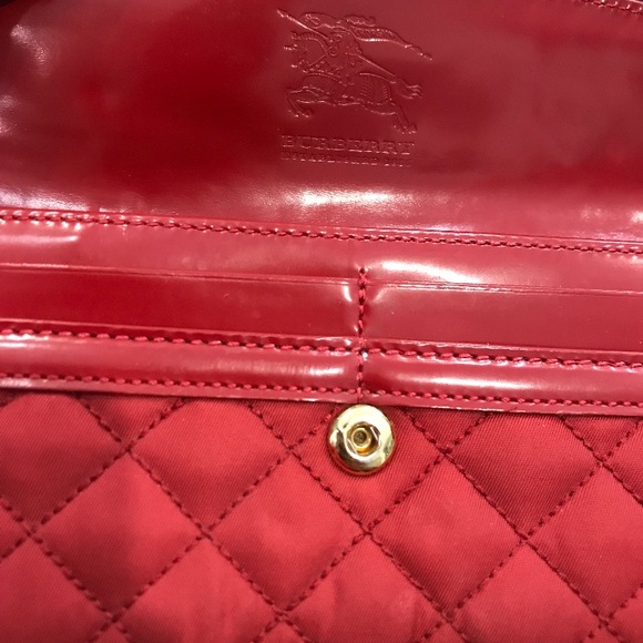 burberry nylon/leather lock wristlet (authentic) - Picture 3 of 8